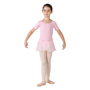 Koρμάκι Βαμβακολύκρα με Ενσωματωμένη Φούστα Κρουαζέ Μουσελίνα - Babies Ballet